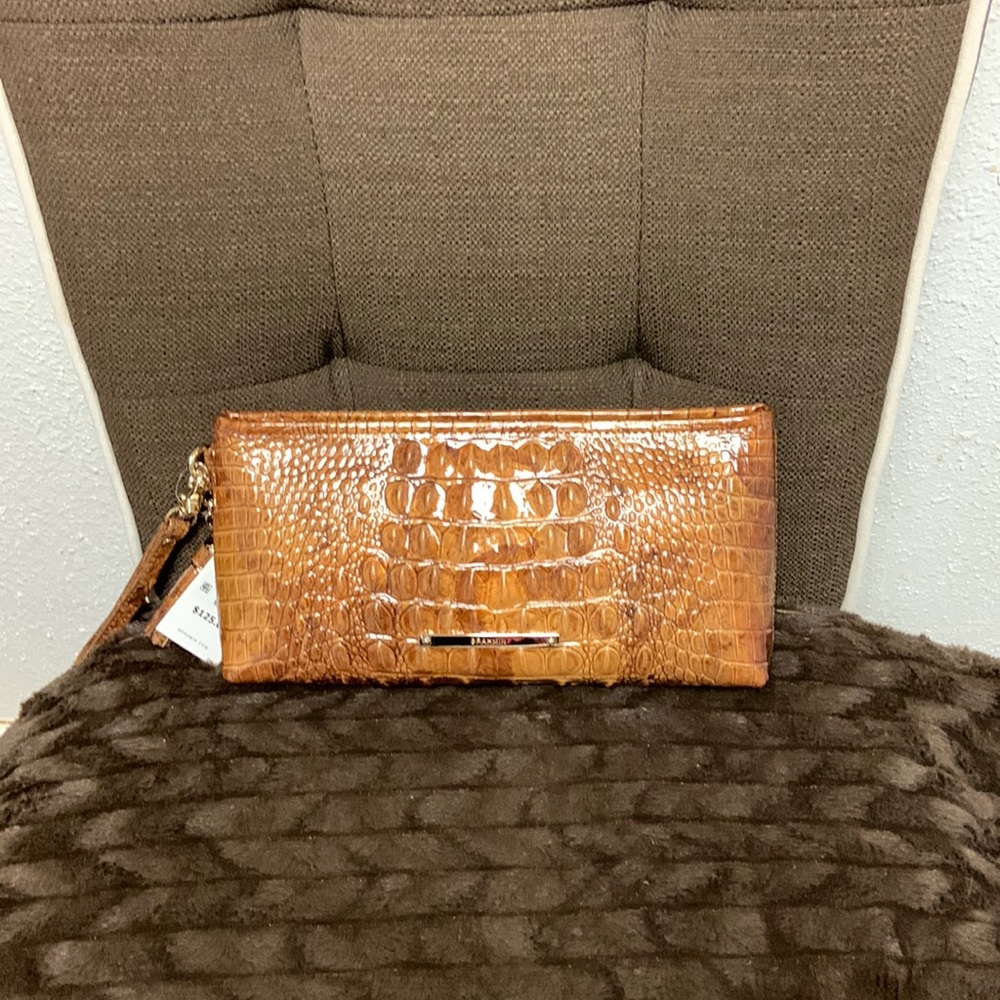 Beautiful Brahmin Tamarind Melbourne Kayla Leather Clutch